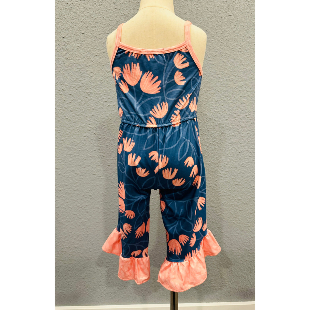 Wellington Designs Girls Soft Pink Capri Romper, Sz 3T NWT - Picture 7 of 8